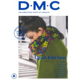 Revista DMC Creaciones de Tricot y Crochet Quick Knit Spot 2 modelos - 2018