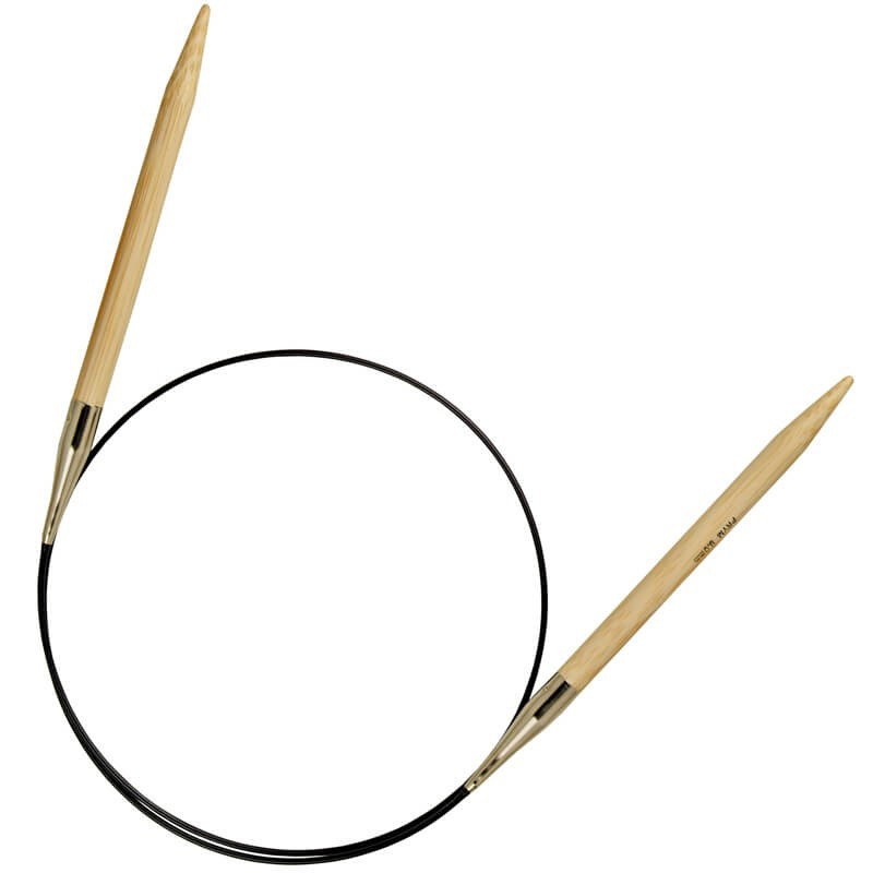 Agujas Circulares de Bambu 80 cm - Prym Agujas Circulares de Bambu 80 cm - Prym