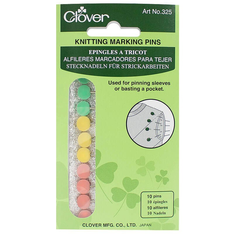 Alfileres Marcadores para tejer - Clover Alfileres Marcadores para tejer - Clover