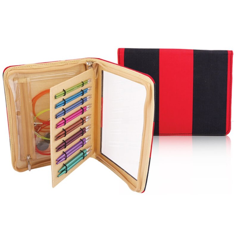 Set de Agujas Circulares Intercambiables Zing KnitPro Set de Agujas Circulares Intercambiables Zing KnitPro