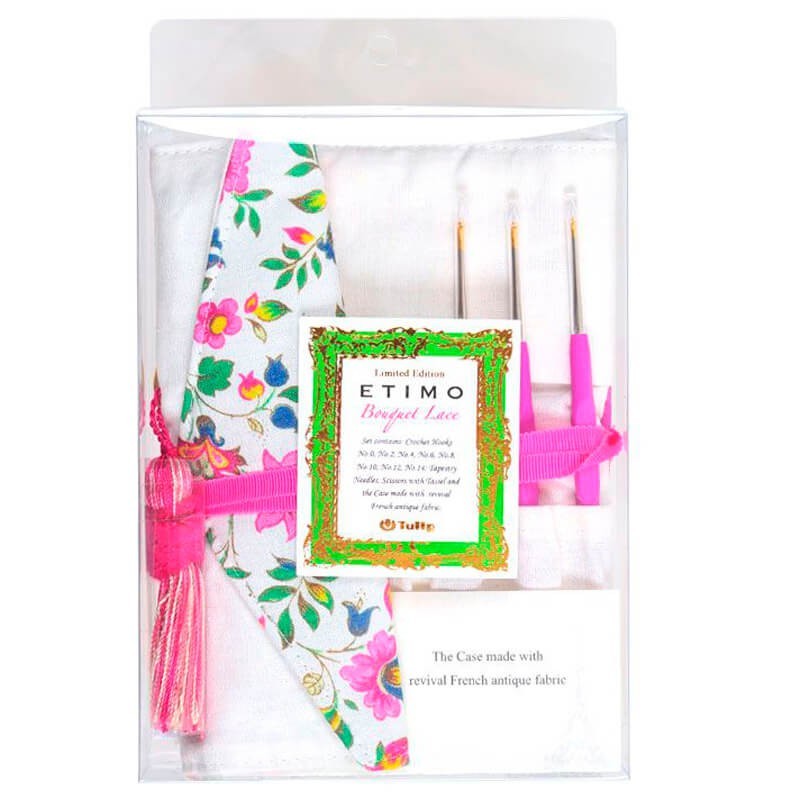 Set de Ganchillos Lace Boquet Tulip Set de Ganchillos Lace Boquet Tulip