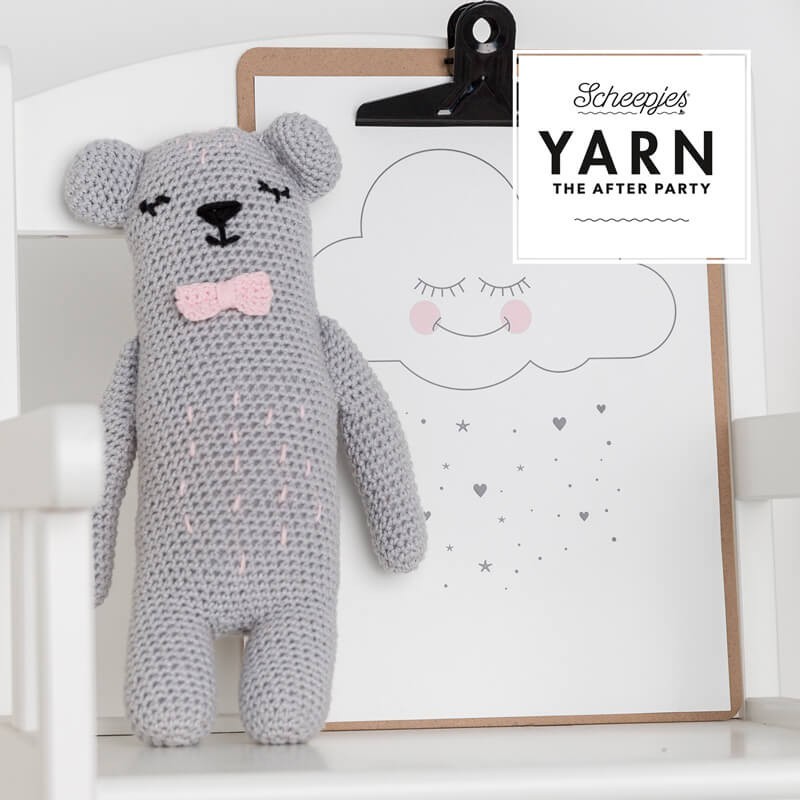 Patrón Scheepjes Nº 37 Yarn The Afert Party - Woodland Friends Bear