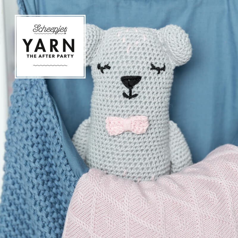 Patrón Scheepjes Nº 37 Yarn The Afert Party - Woodland Friends Bear