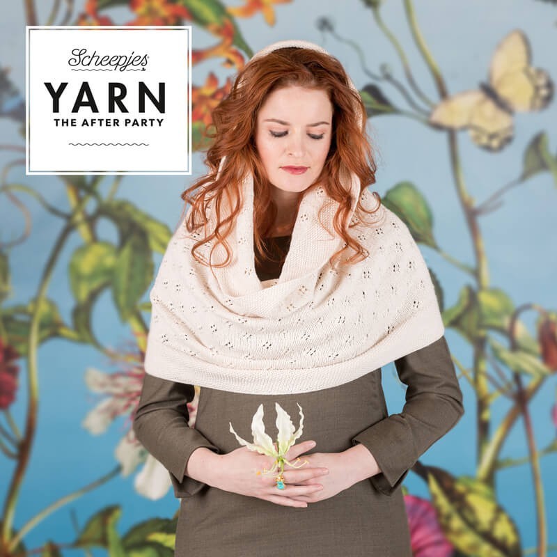 Patrón Scheepjes Nº 26 - Yarn The After Party - Springtime Hooded Cowl