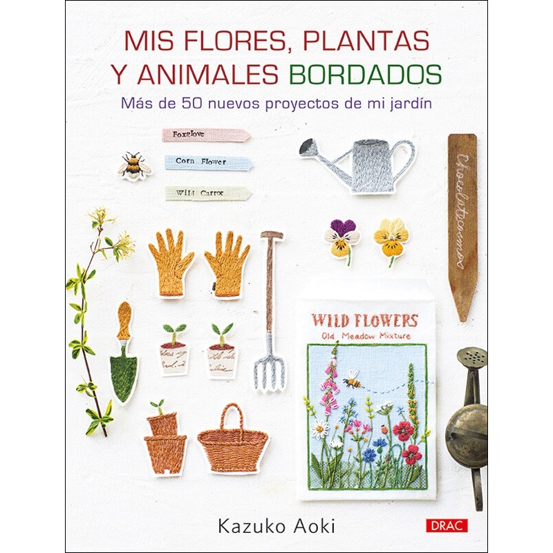 Mis Flores, Plantas y Animales Bordados