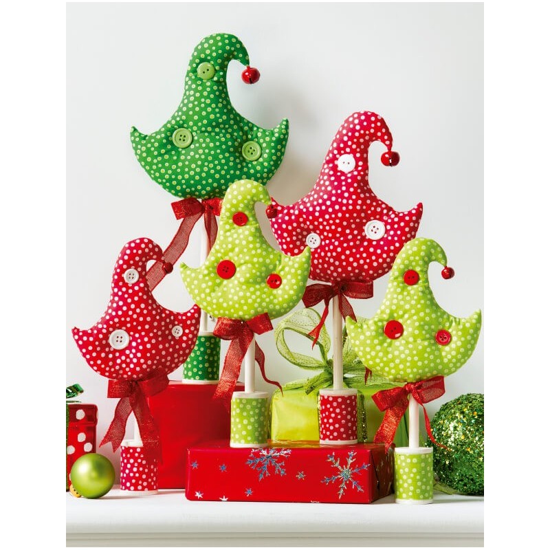 Labores Creativas de Patchwork para Navidad