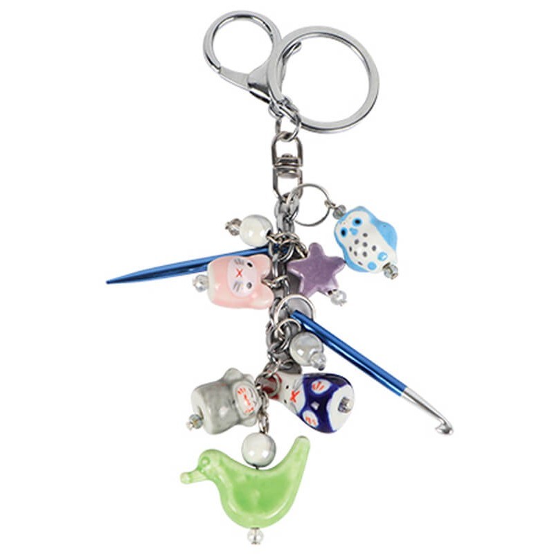 Llavero con charms - Friends KnitPro Llavero con charms - Friends KnitPro