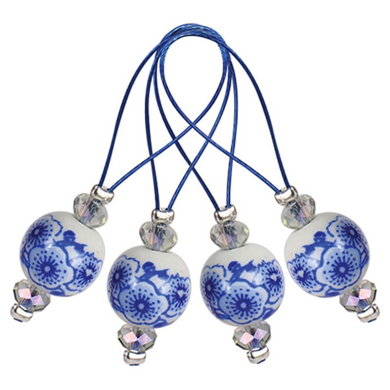 Marcadores de Puntos - Blooming Blue KnitPro Marcadores de Puntos - Blooming Blue KnitPro