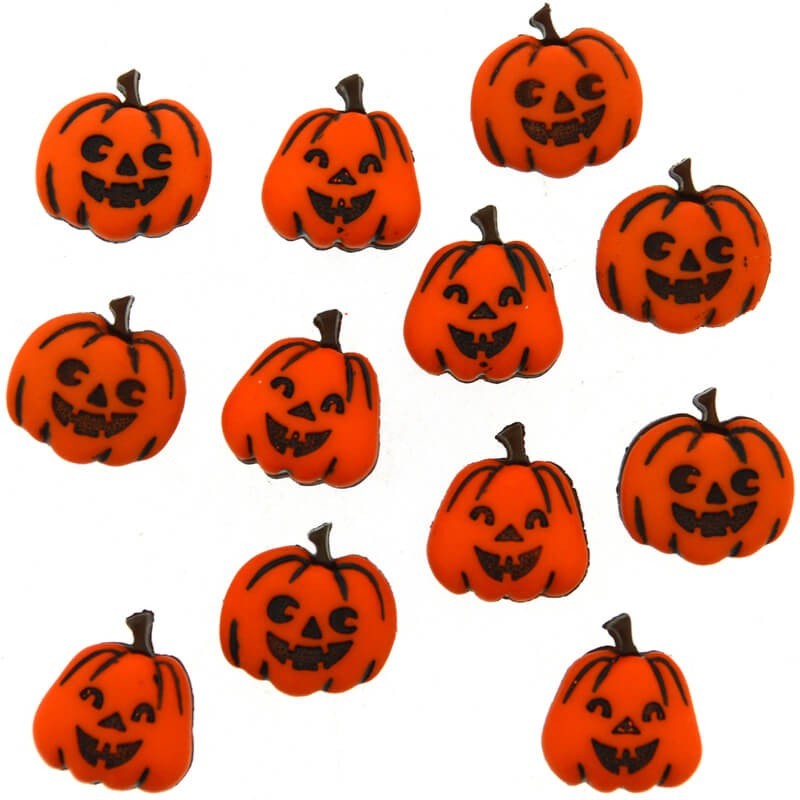 Botones Jack O'Lanterns - Dress It Up