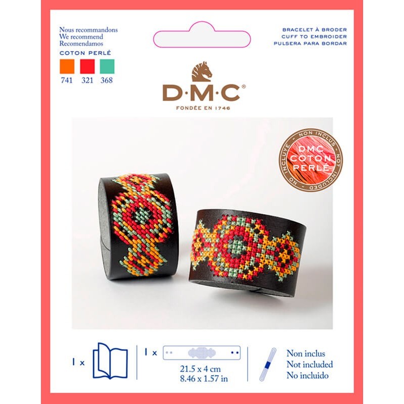 Kit de Bracelet à Broder - DMC