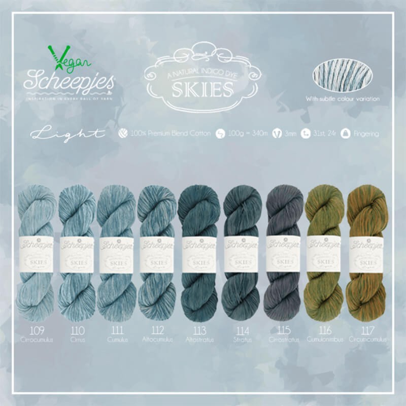 Scheepjes Skies Light - Colour Pack Scheepjes Skies Light - Colour Pack