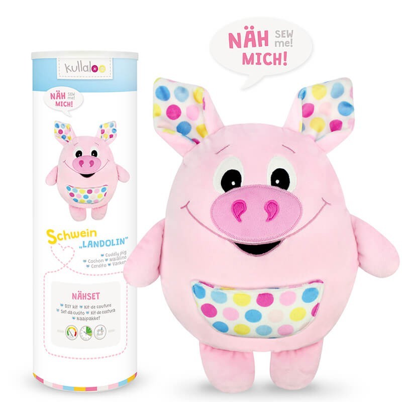 Kit Peluche Cerdo Landolin - Kullaloo Kit Peluche Cerdo Landolin - Kullaloo
