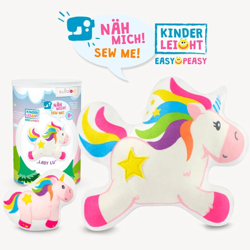 Kit Peluche Unicornio Lady Lu - Kullaloo Kit Peluche Unicornio Lady Lu - Kullaloo