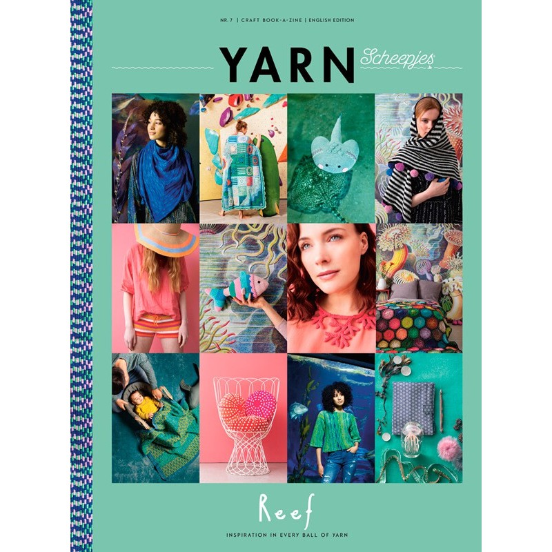 Scheepjes Yarn Bookazine Nº 7 - Reef Scheepjes Yarn Bookazine Nº 7 - Reef