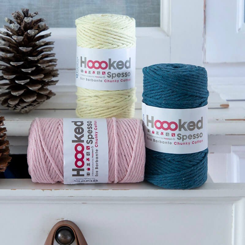 Hoooked Spesso Chunky Cotton Macrame Yarn by Hoooked