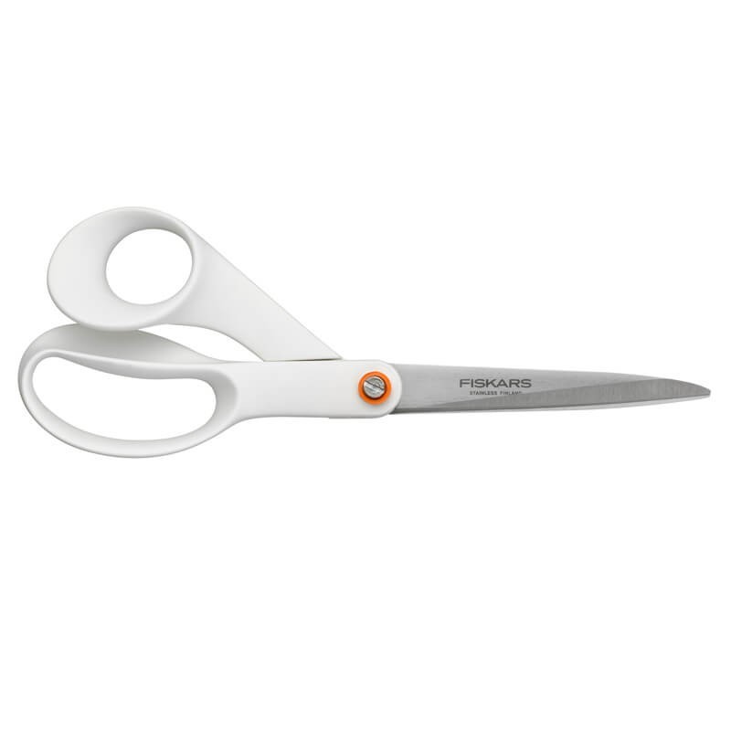 TIJERAS FISKARS 9850 - CLÁSICO PROPÓSITO UNIVERSAL, TIJERAS AFILADAS PARA  MANO IZQUIERDA, 21CM