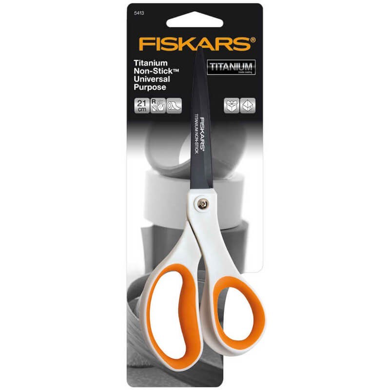 Tijeras Titanium Non-Stick 21 cm - Fiskars