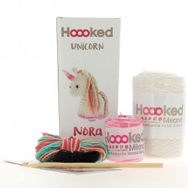 Nora Unicornio-barbante Hoooked Crochet Craft Kit-Caballo Pony Hadas