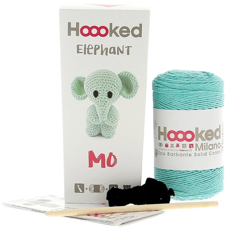 Kit Amigurum Elefante Mo - Hoooked