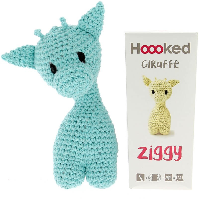 Kit Amigurumi Girafa Ziggy - Hoooked