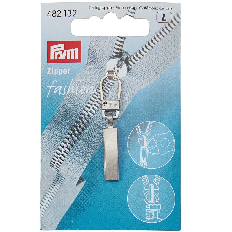 Tirador para Cremallera Classic Plata - Prym