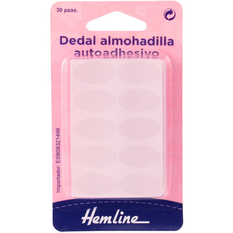 Dedal Almohadilla Autoadhesivo - Hemline