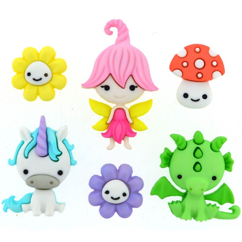 Fairies Welcome buttons – Dress It Up Fairies Welcome buttons – Dress It Up