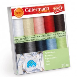 Set de Hilos para Torzal 30 metros - Gutermann