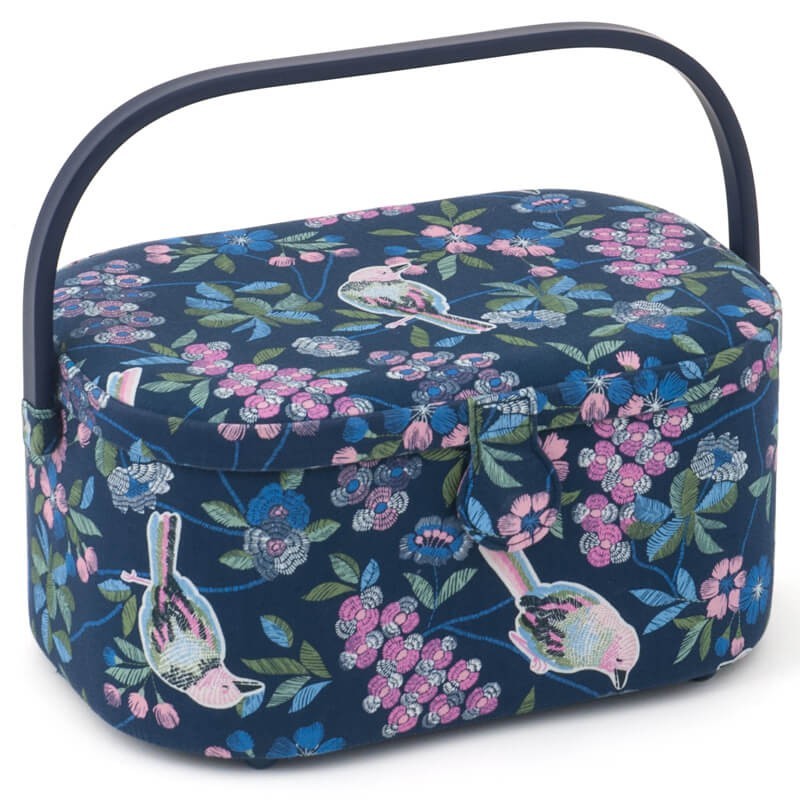 Costurero Ovalado - Floral Birds Costurero Ovalado - Floral Birds