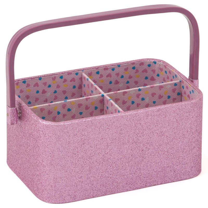 Cesta para Labores - Rose Glitter Cesta para Labores - Rose Glitter