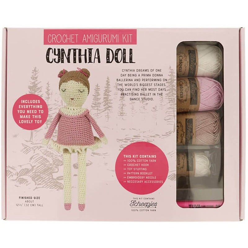 Kit Amigurumi Munequita Cynthia Kit Amigurumi Munequita Cynthia