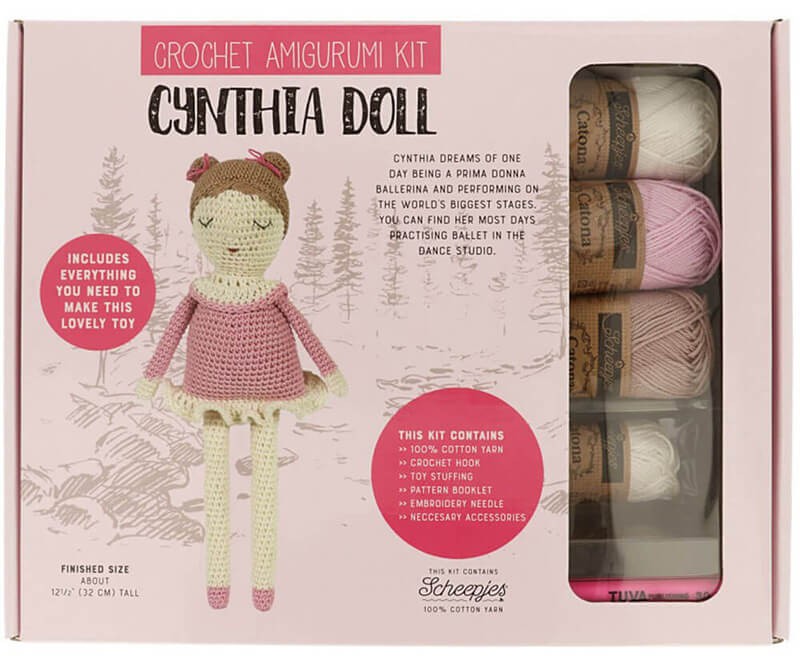 crochet doll kit