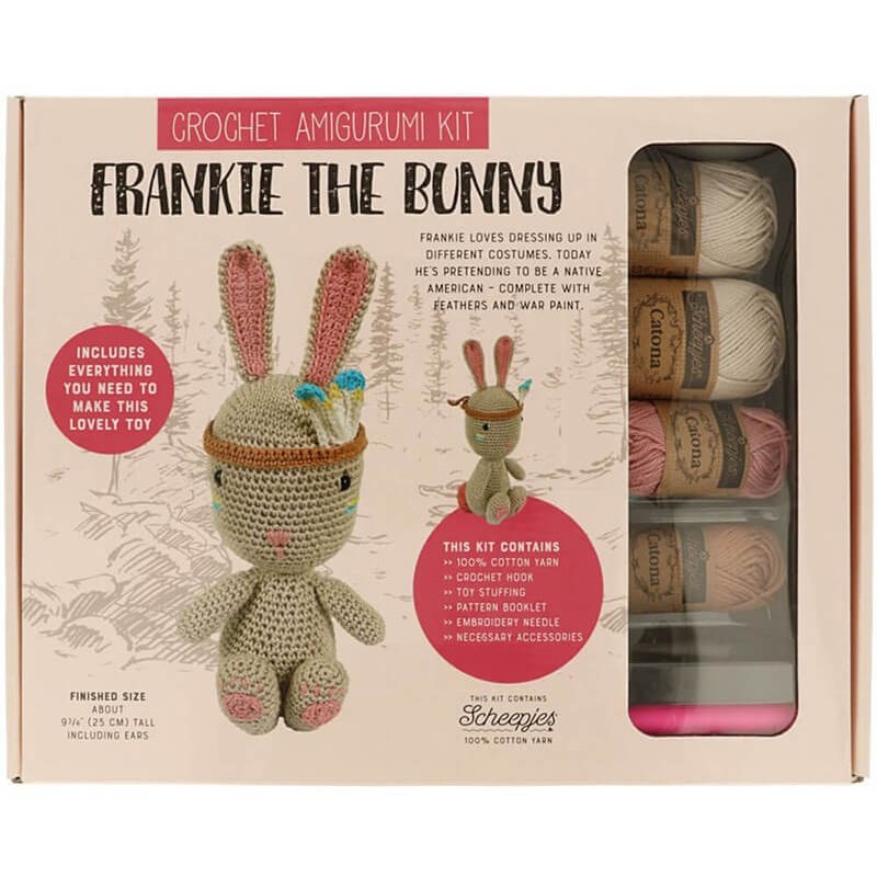 Kit Amigurumi Frankie the Bunny