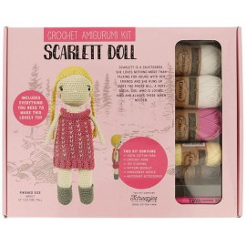 Kit Amigurumi Muñequita Scarlett