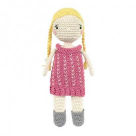 Kit Amigurumi Muñequita Scarlett