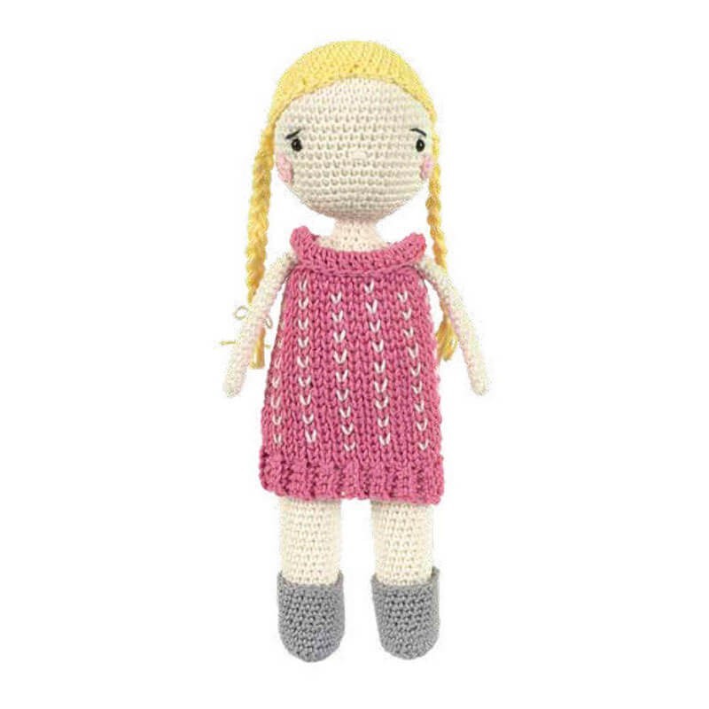 Kit Amigurumi Muñequita Scarlett