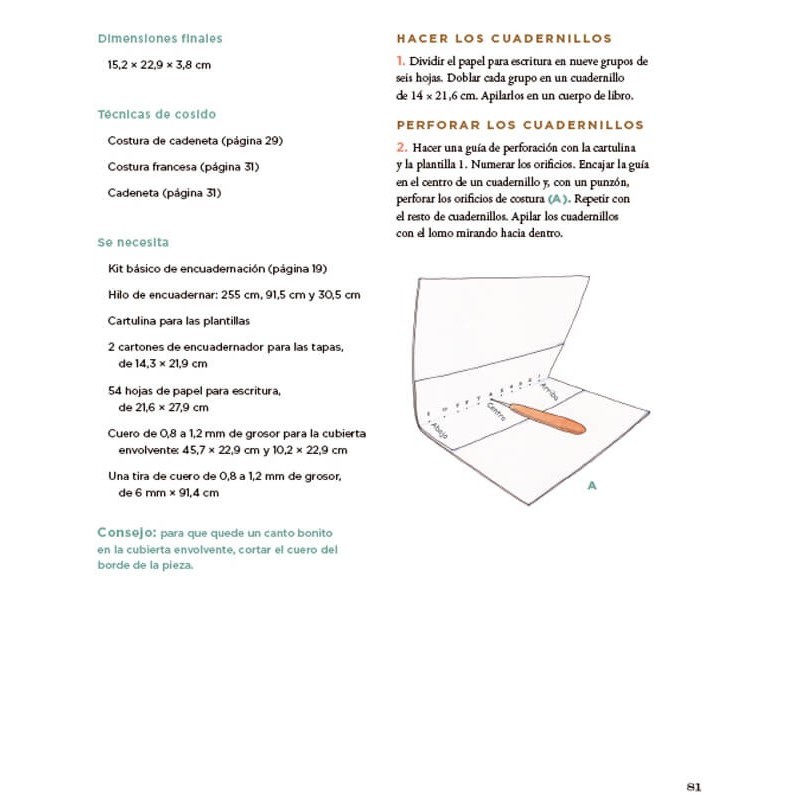Encuadernación a Mano