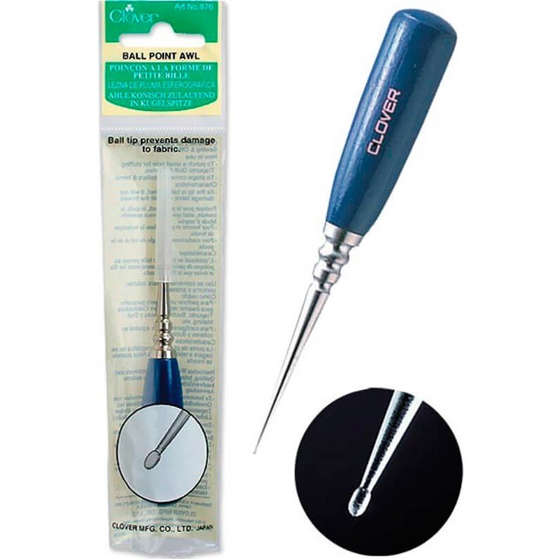 Punzon de Sastre con Punta de Bola - Clover Punzon de Sastre con Punta de Bola - Clover