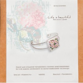 Kit de Micro Bordado Pulsera - Tenderness