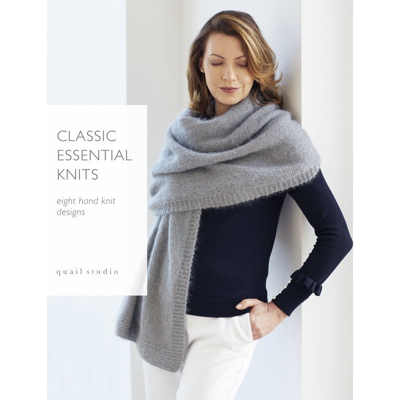 Revista Rowan Classic Essential Knits - Quail Studio