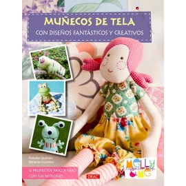 Muñecos de tela con diseños fantásticos y creativos