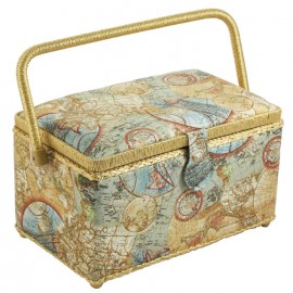 Sewing Basket MRL\272 Spring Garden Large Sewing Box