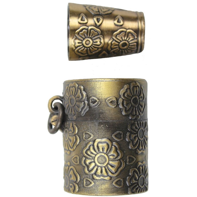 Dedal con Estuche Colgante - Vintage Collection - RTO Dedal con Estuche Colgante - Vintage Collection - RTO