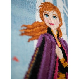 Kit de Punto de Cruz - Disney - Frozen 2 - Anna - Vervaco