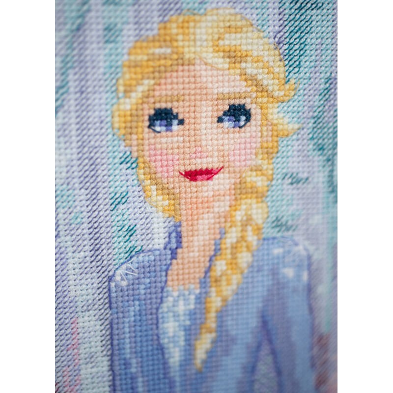 Kit de Punto de Cruz - Disney - Frozen 2 - Elsa - Vervaco