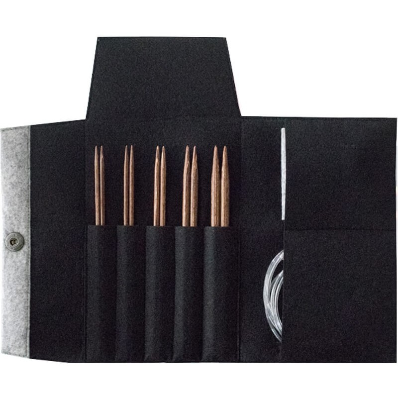 Set de Agujas Circulares Intercambiables Perfect con Estuche de Fieltro - Pony Set de Agujas Circulares Intercambiables Perfect con Estuche de Fieltro - Pony
