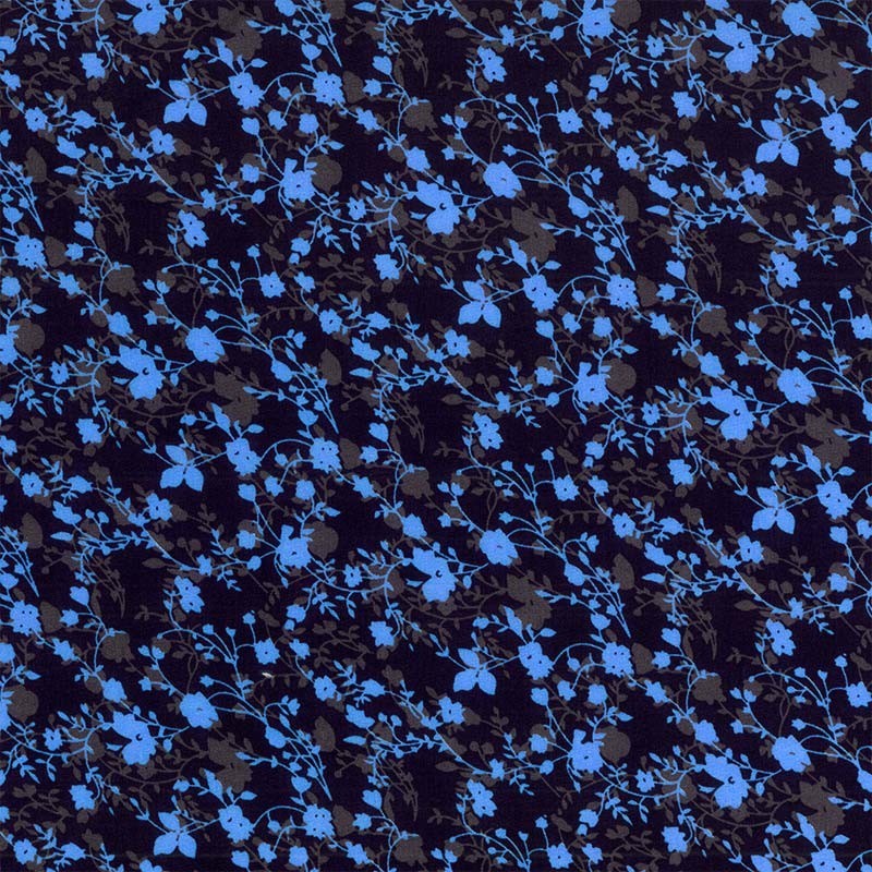 Flores en fondo Azul Flores en fondo Azul