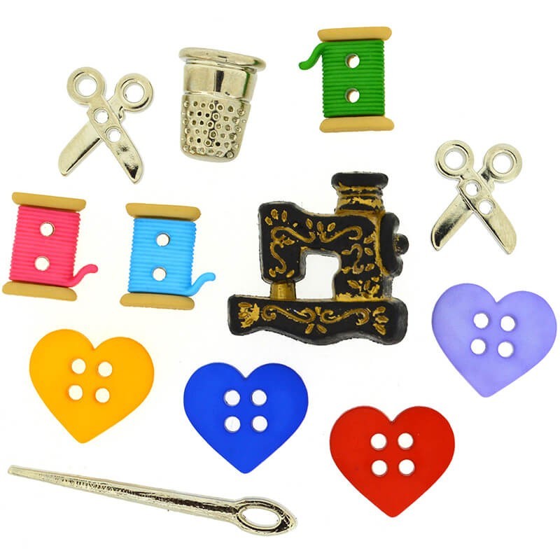 Botones For the Love Of Quilting - Dress It Up Botones For the Love Of Quilting - Dress It Up