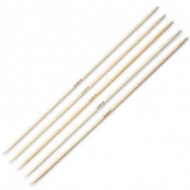 Agujas de doble punta Bambu 20 cm - Prym