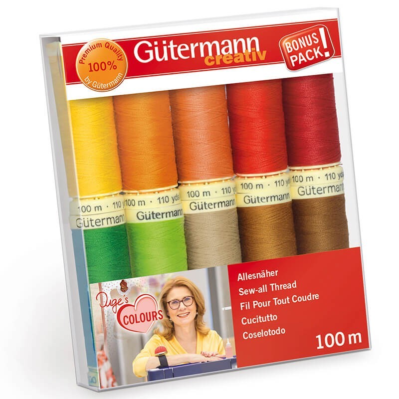 Set de 10 Hilos Coselotodo Duge s Colours - Gutermann